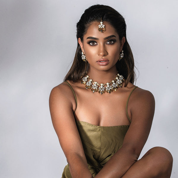 Nikita By Niki LEILANI Statement Choker Necklace