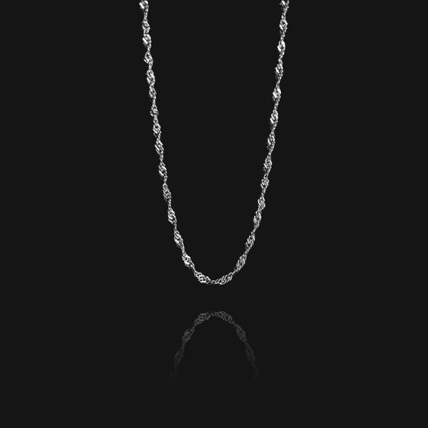 nikita by niki Singapore Chain Necklace - Silver