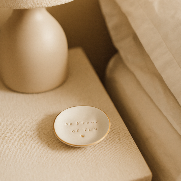 Nikita By Niki 'So Proud Of You' Trinket Dish