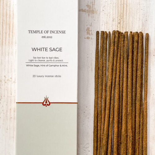 Nikita By Niki NIKITA X Temple Of Incense - White Sage Incense Sticks