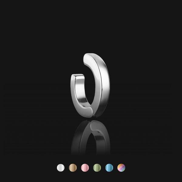 nikita by niki Plain Pain-Free Hinged Ear Cuff - Silver