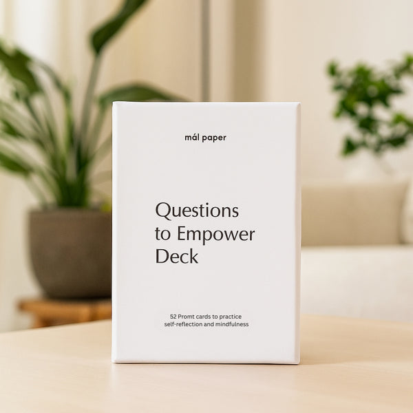 nikita by niki Questions To Empower Card Deck - Mindfulness Gift