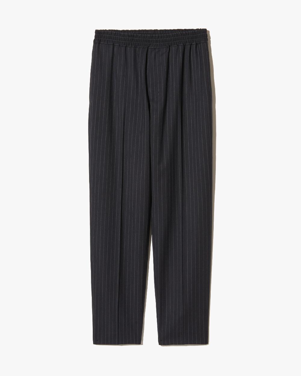 nili lotan LAWRENCE WOOL PANT DARK CHARCOAL PINSTRIPE