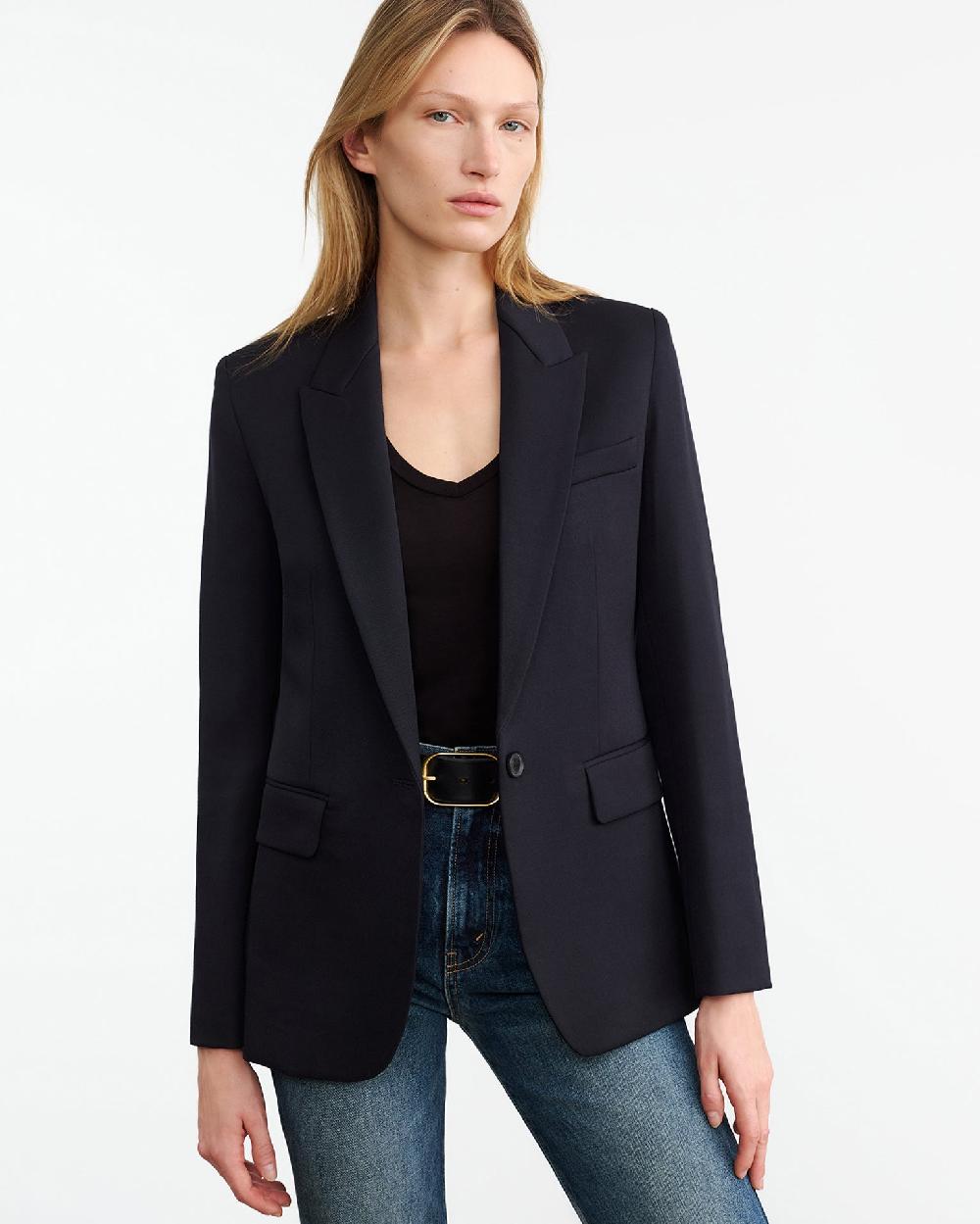 Nili Lotan ADELE BLAZER DARK NAVY