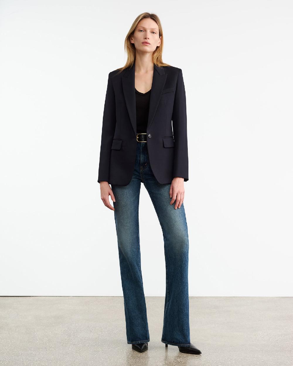 Nili Lotan ADELE BLAZER DARK NAVY