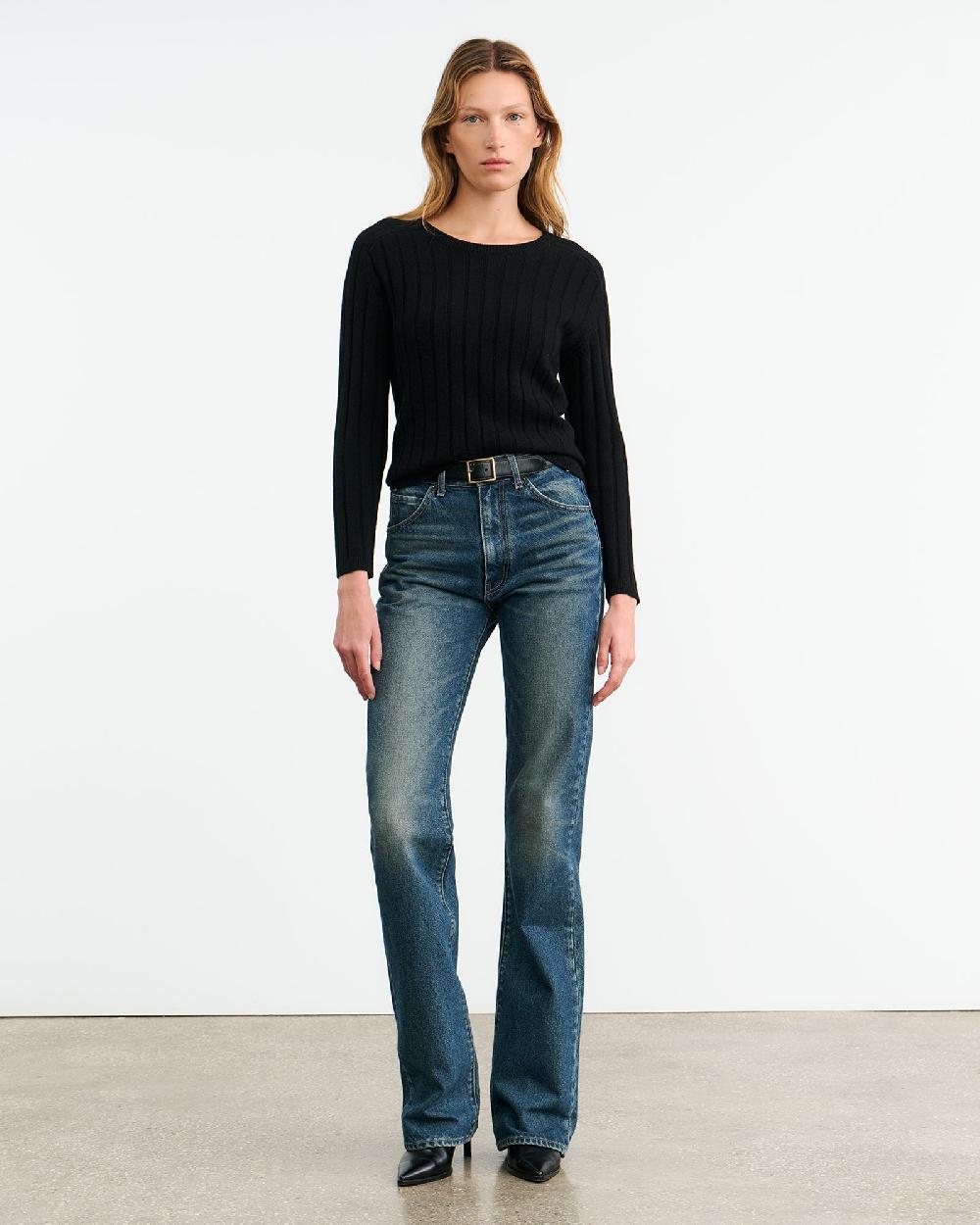 Nili Lotan ALISE SWEATER BLACK