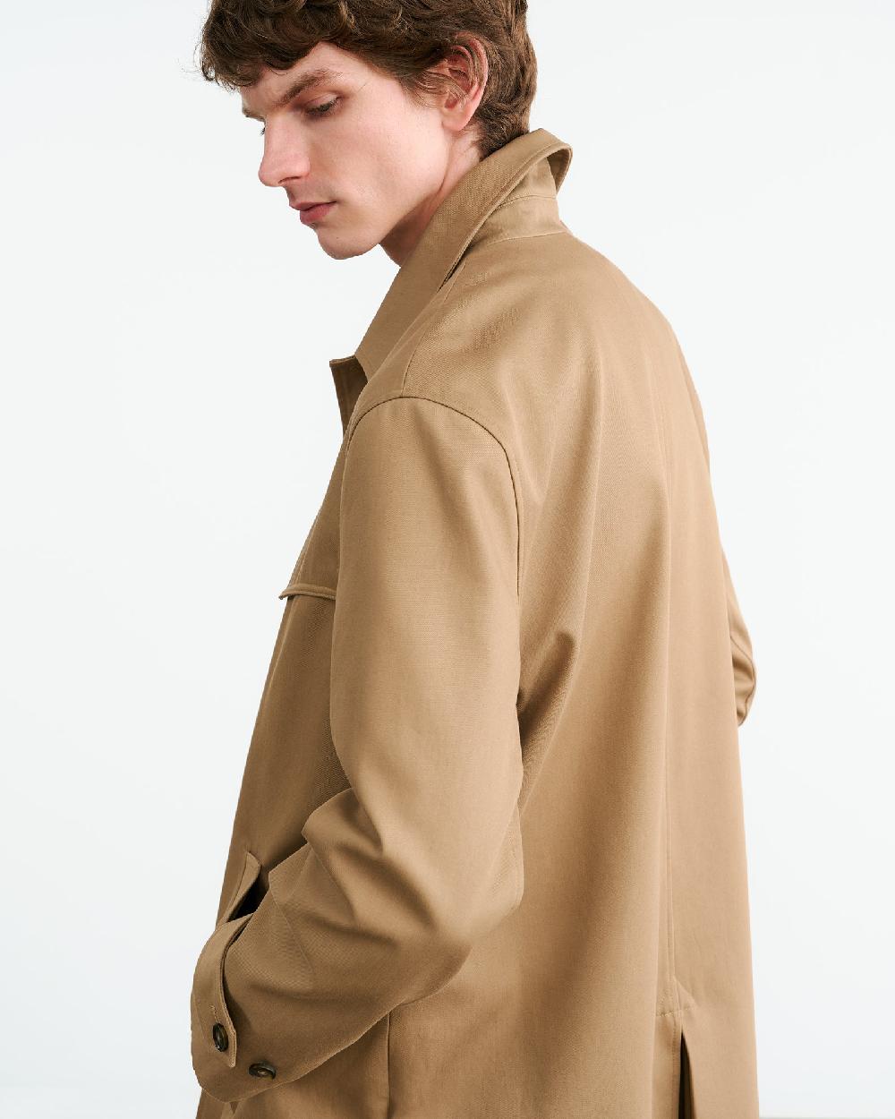 Nili Lotan ANDERS COAT WOOD THRUSH