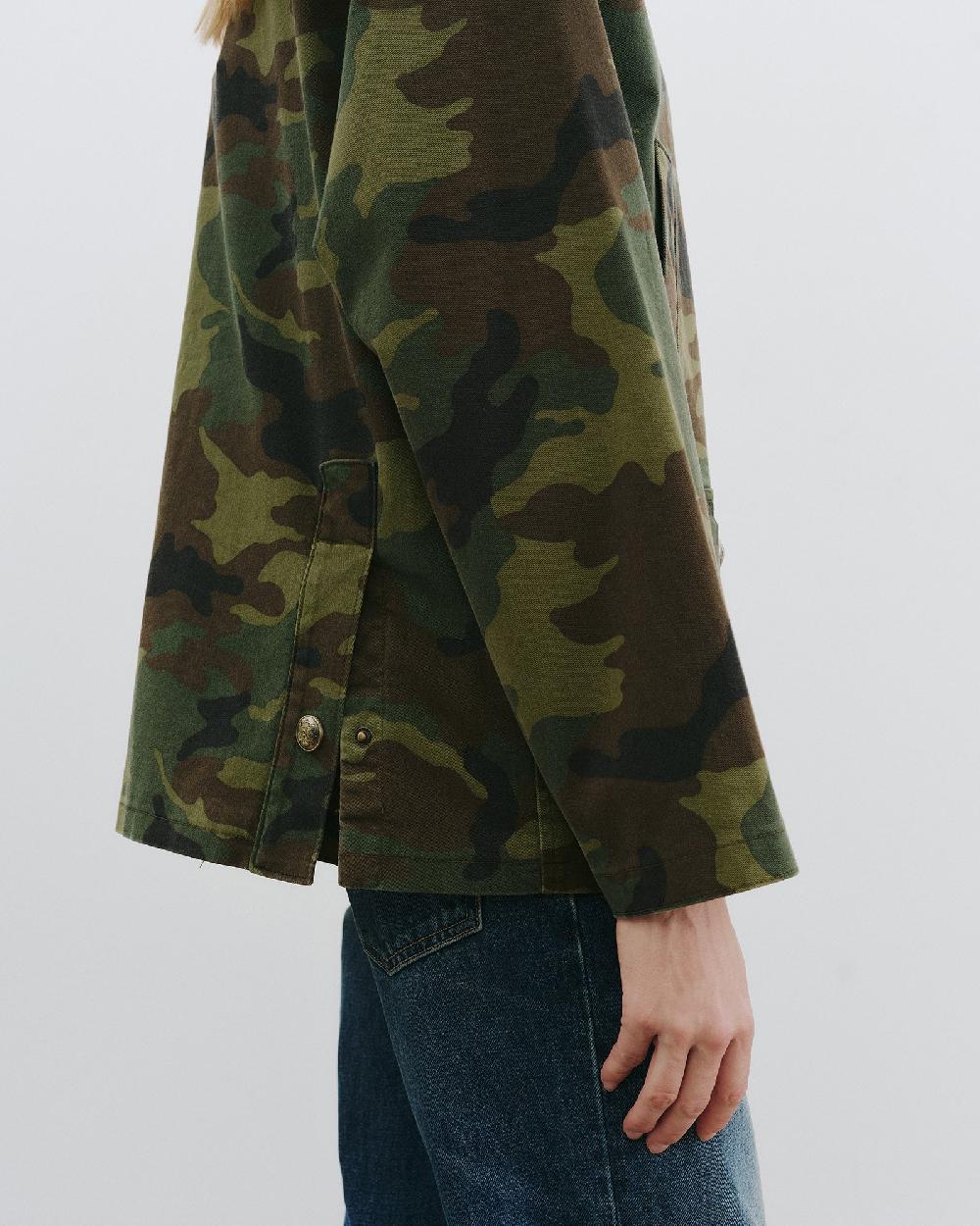 Nili Lotan ANDREW CAMOUFLAGE PARKA CAMOUFLAGE