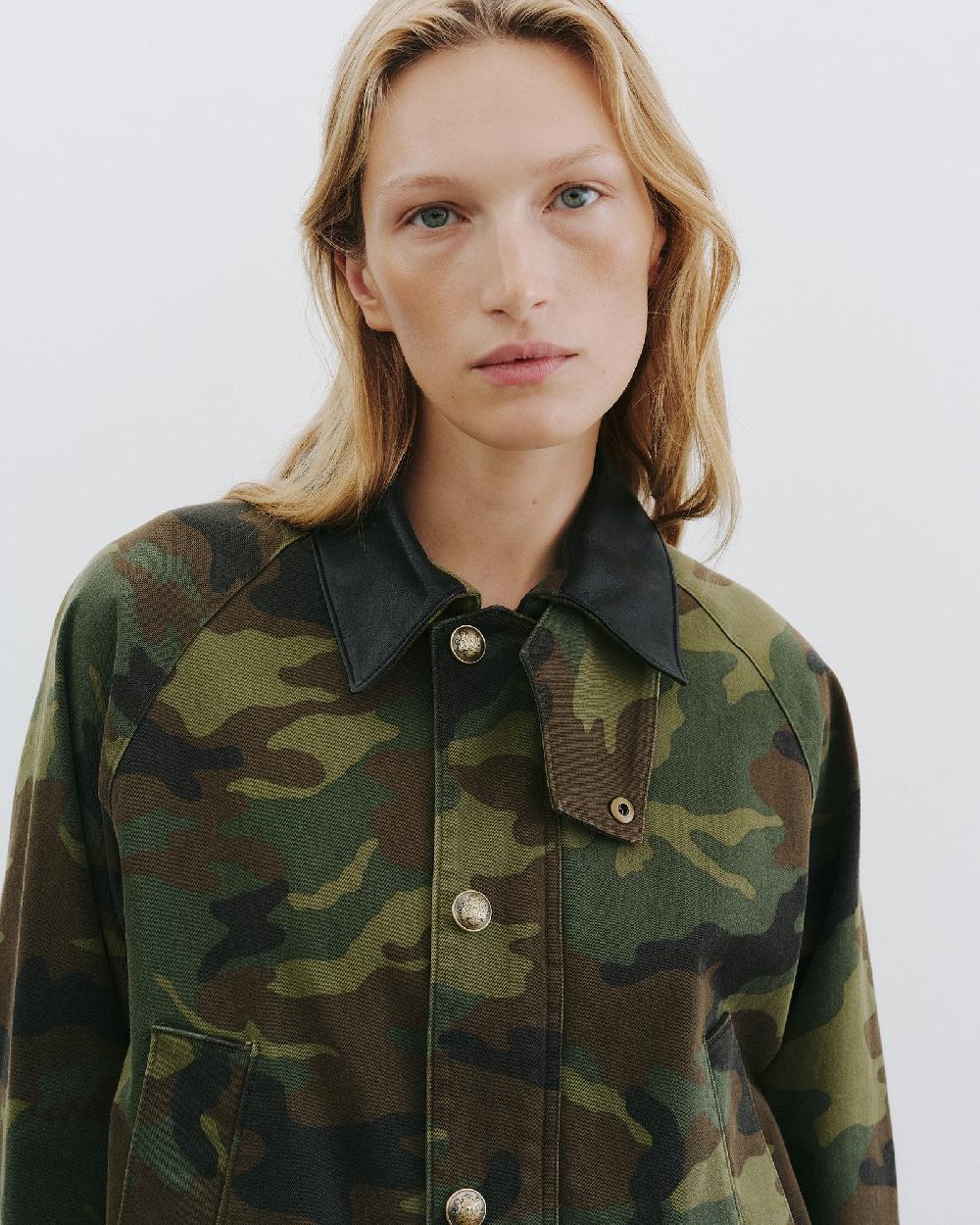 Nili Lotan ANDREW CAMOUFLAGE PARKA CAMOUFLAGE