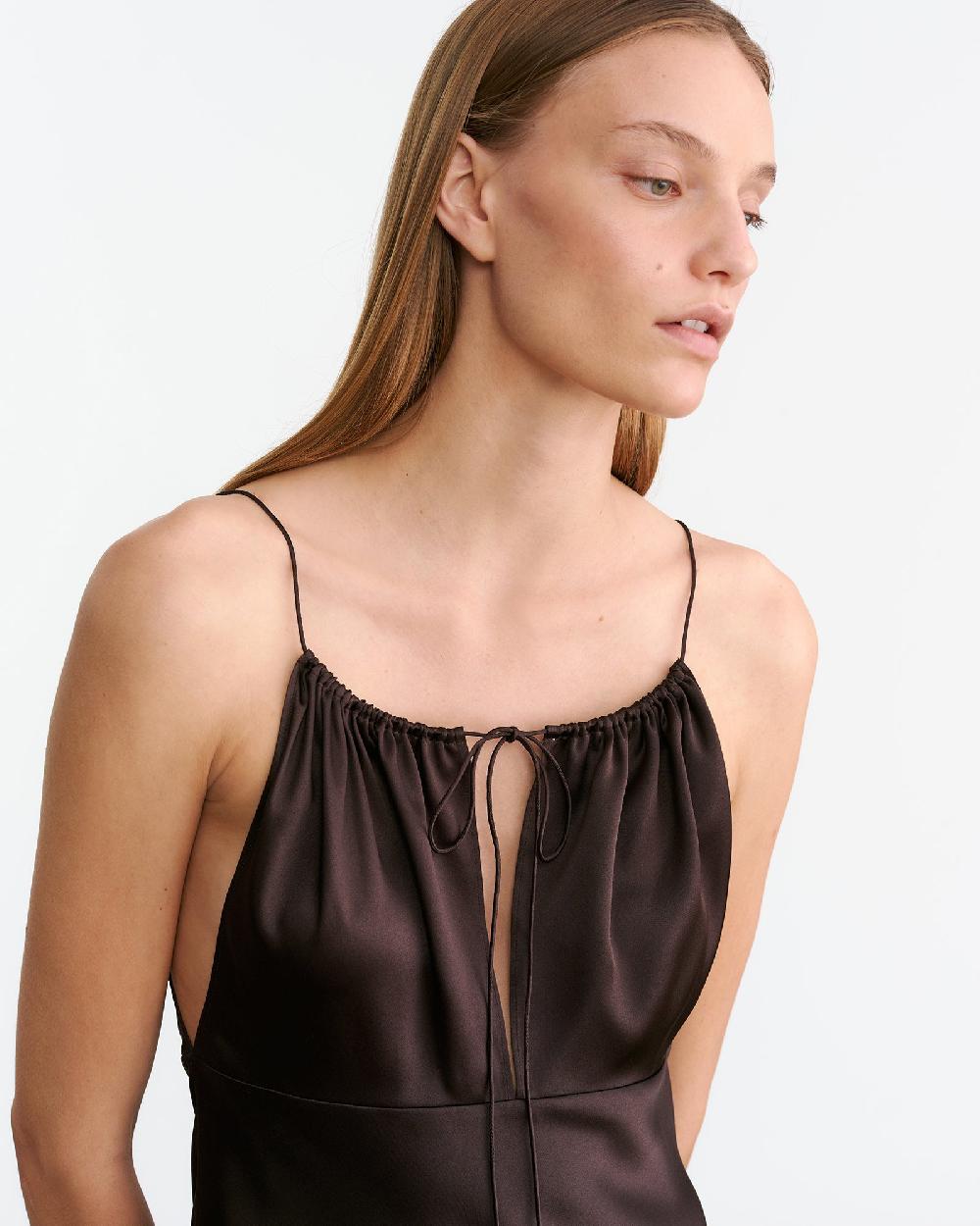 Nili Lotan ARDELLE GOWN BLACK