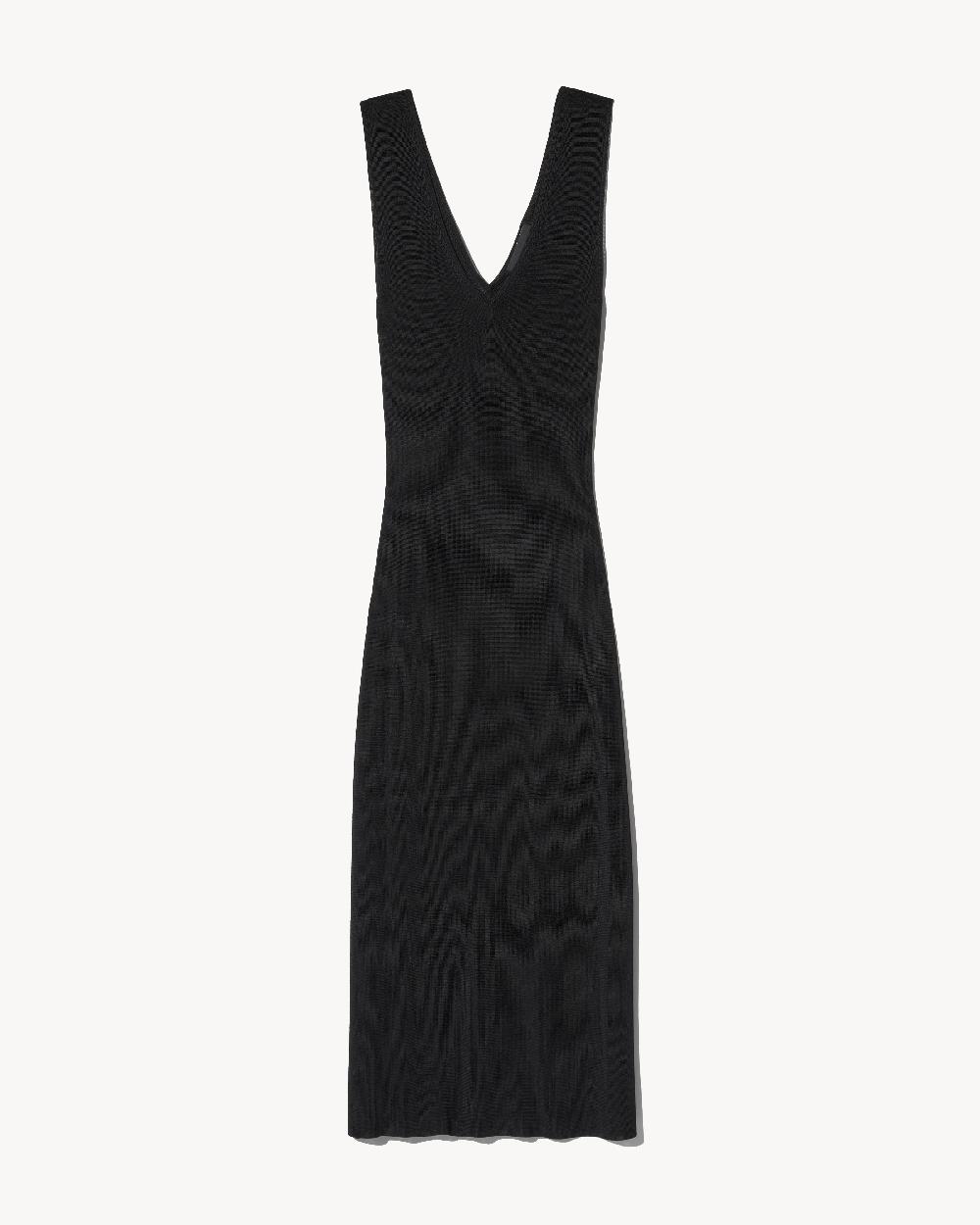 nili lotan BERNICE SWEATER DRESS BLACK