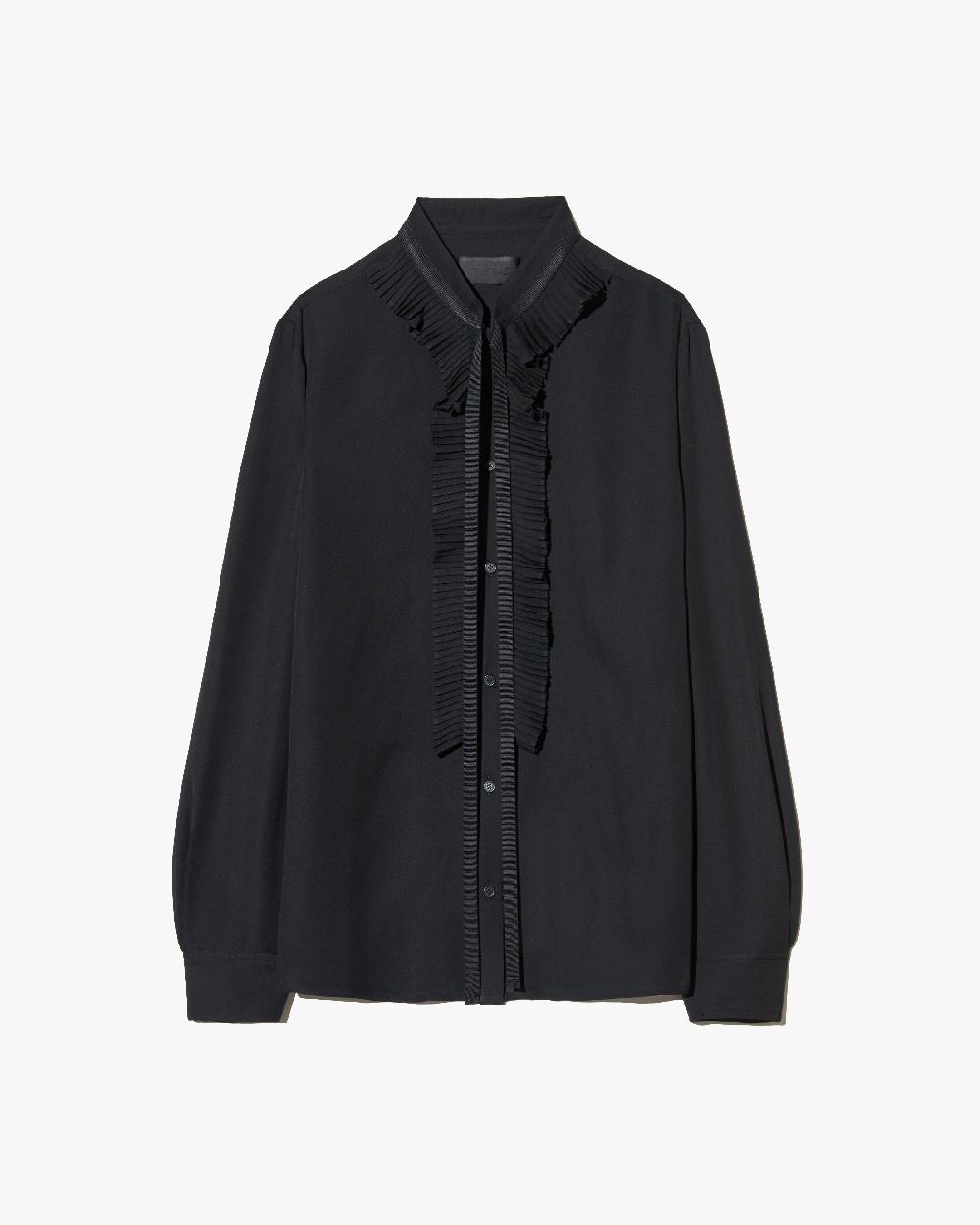 nili lotan BERTILLE SILK SHIRT BLACK