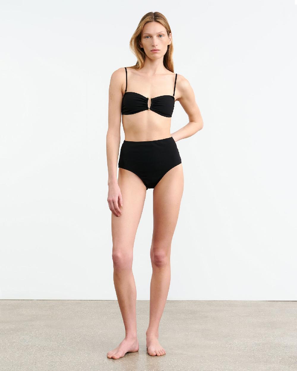 Nili Lotan BIKINI BOTTOM BLACK