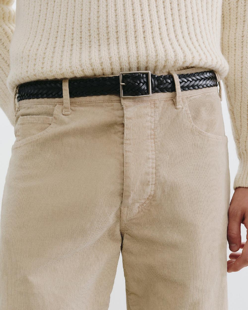 Nili Lotan BILLIE CORDUROY PANT JET BLACK