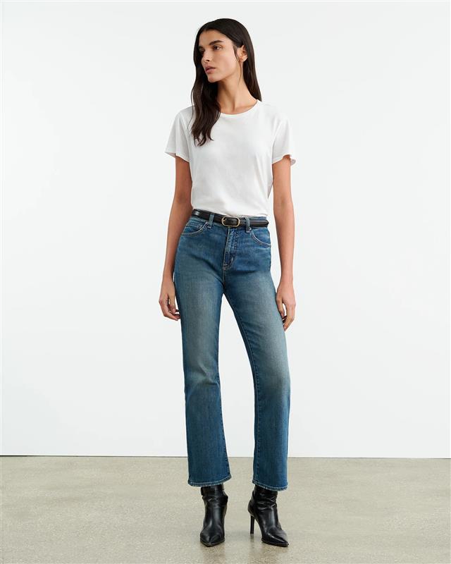 Nili Lotan BOOT CUT JEAN CLASSIC WASH