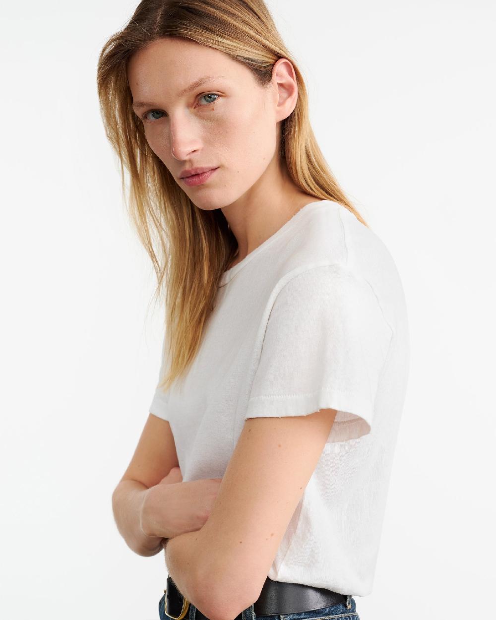 Nili Lotan BRADY TEE WASHED BLACK