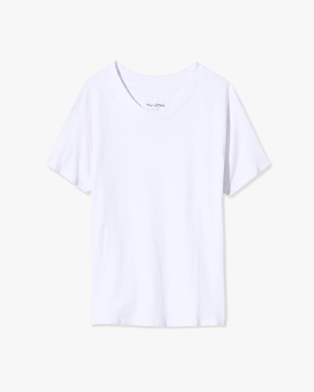 nili lotan BRADY TEE WASHED BLACK