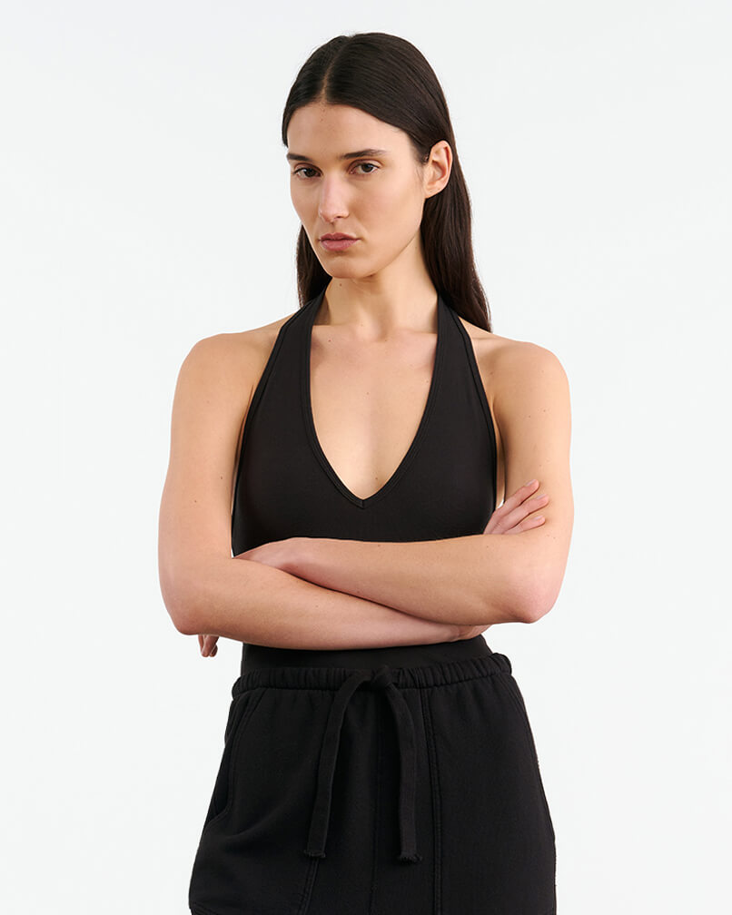 Nili Lotan BRITT HALTER TOP WHITE