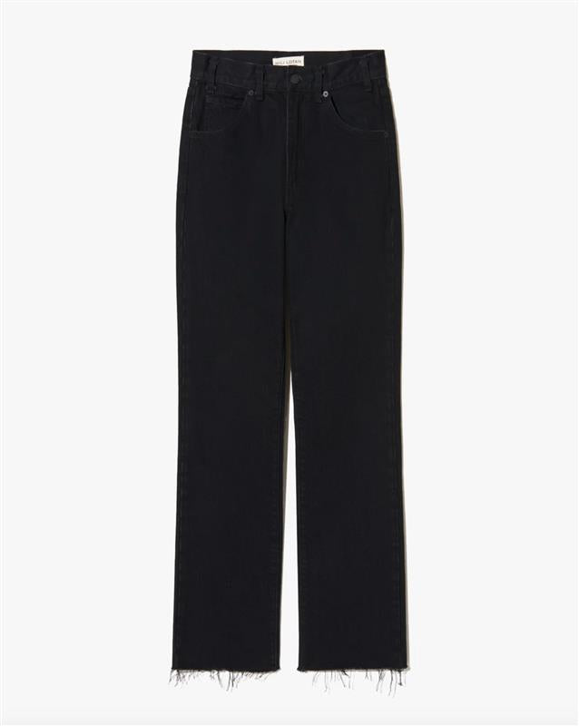 nili lotan CALLA JEAN DISTRESSED BLACK