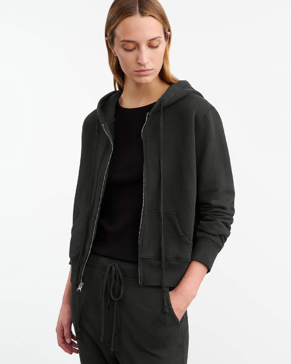 Nili Lotan CALLIE HOODIE ESPRESSO