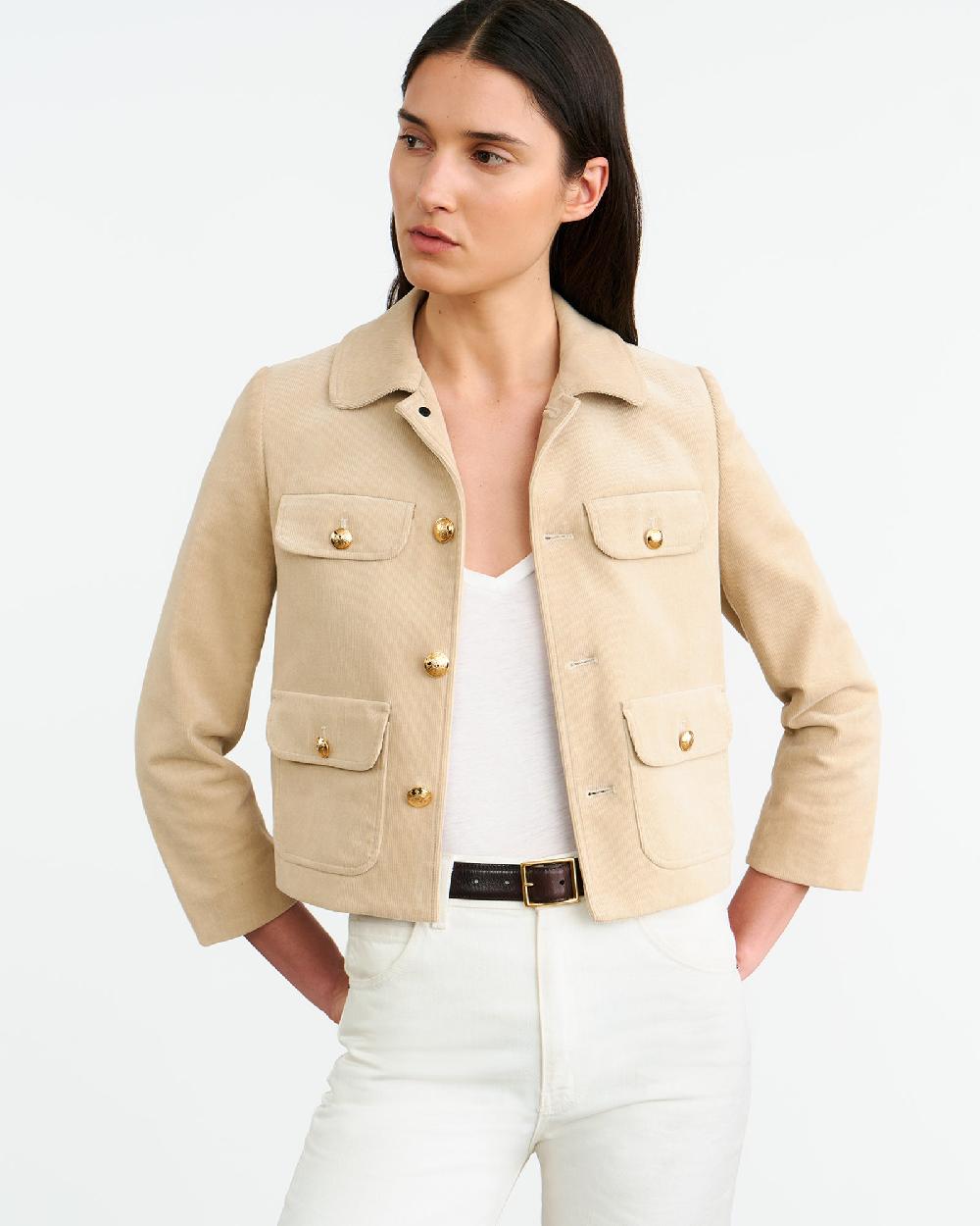 Nili Lotan CHAMONIX JACKET LIMESTONE