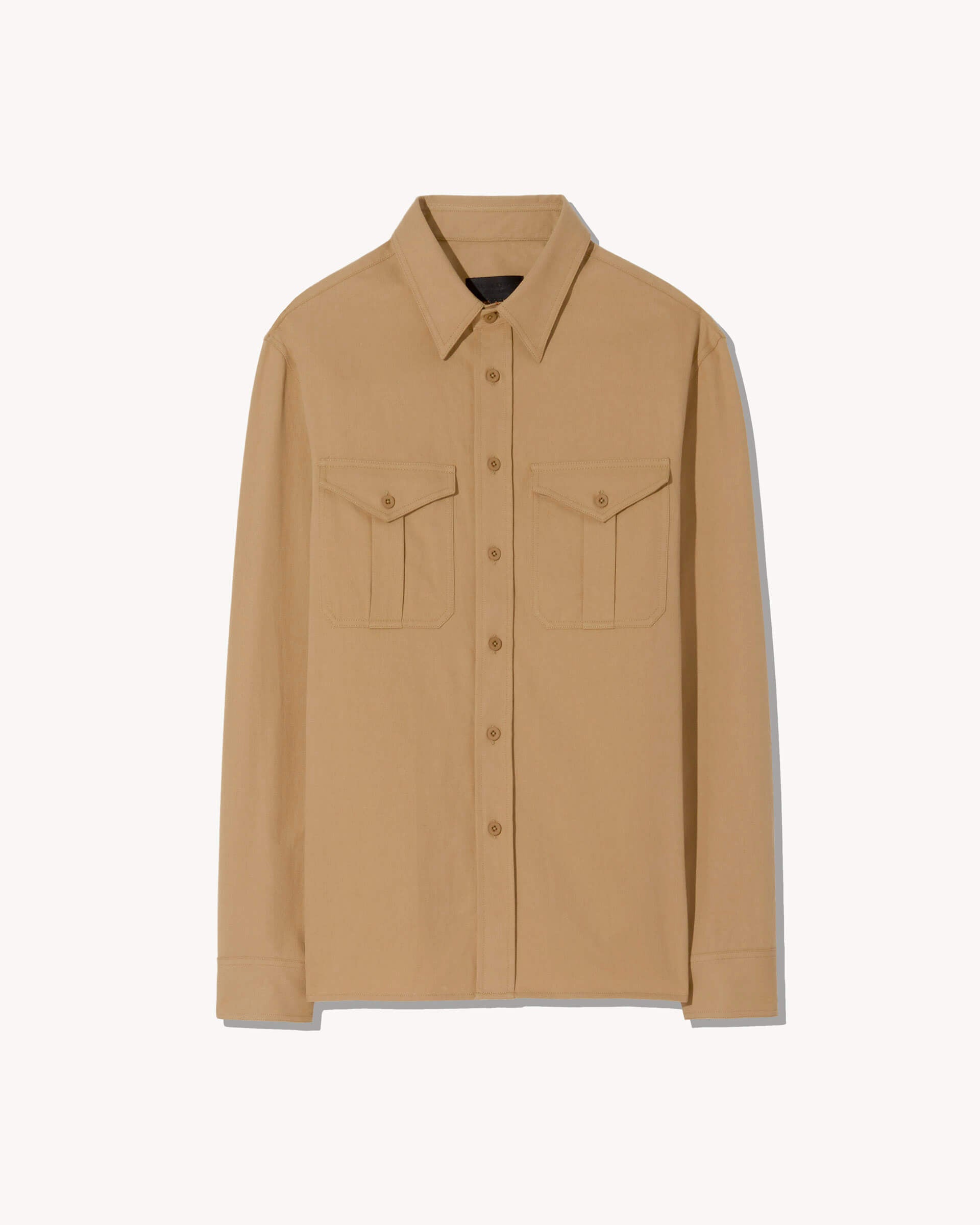 nili lotan CHRISTOPHE SHIRT DESERT KHAKI