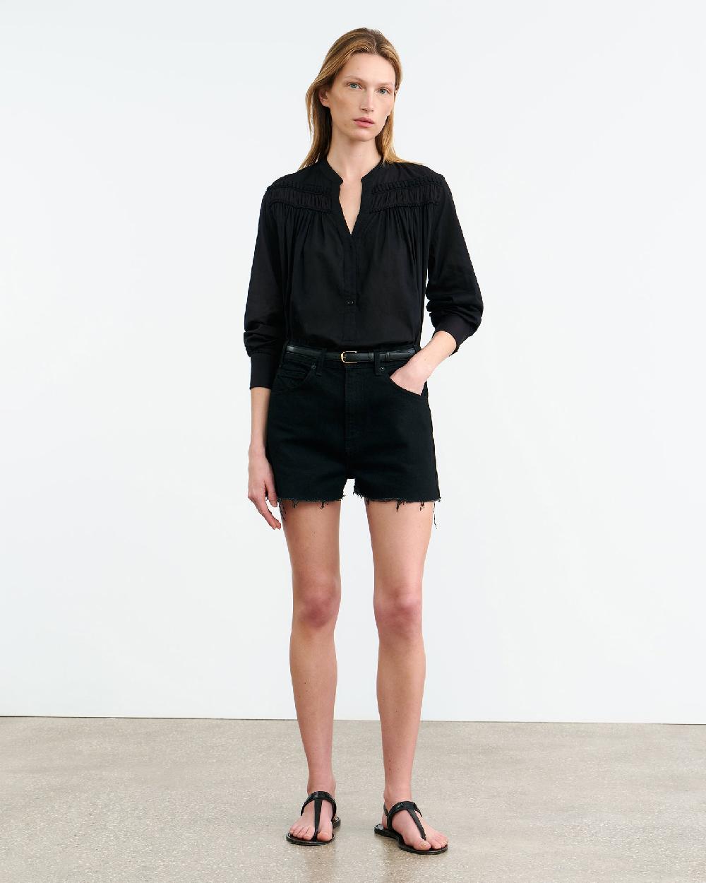 Nili Lotan CLARYS TOP BLACK