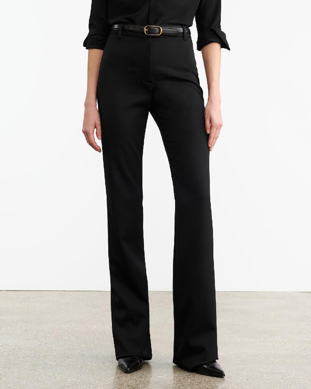 Nili Lotan CORETTE WOOL PANT BLACK
