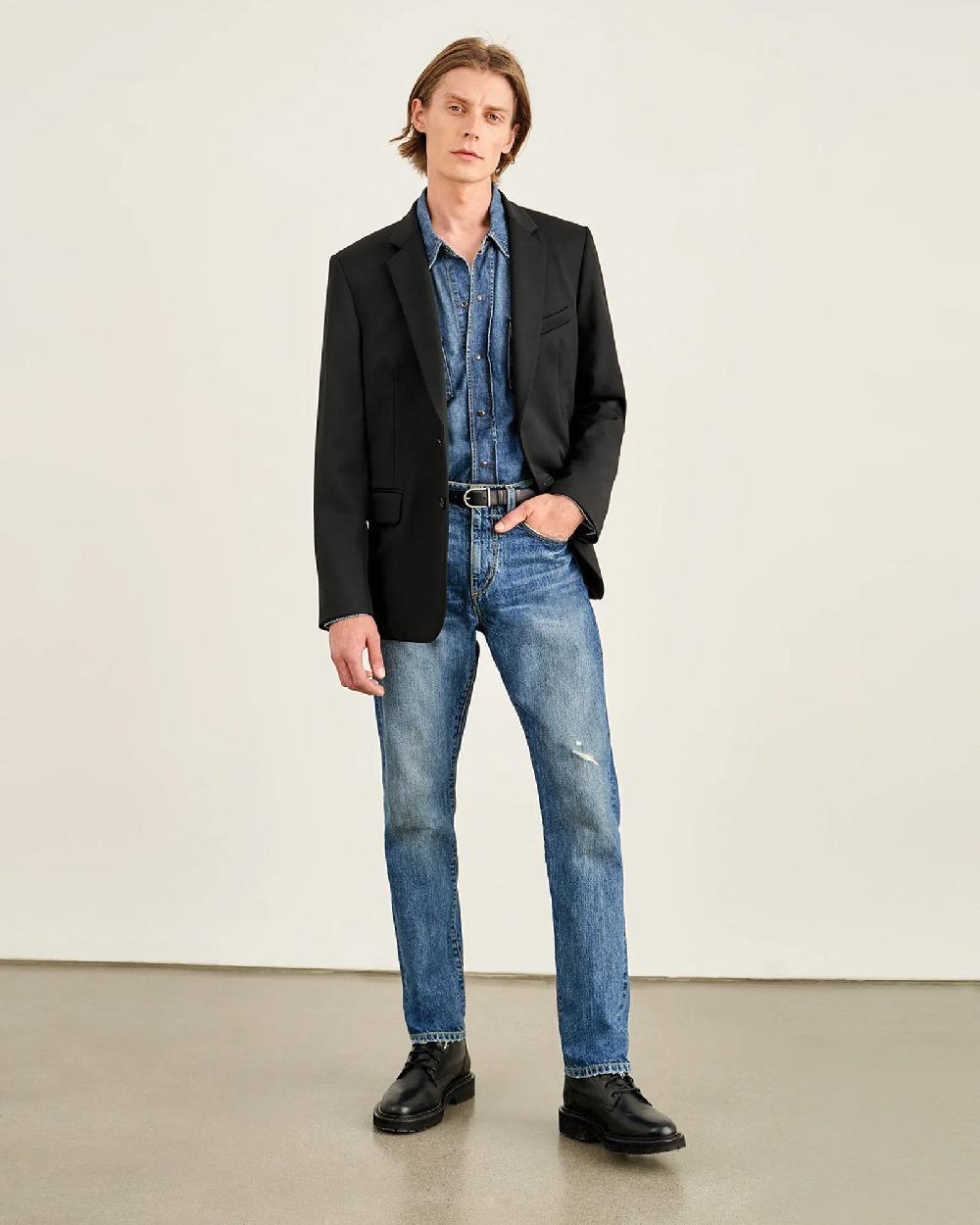 Nili Lotan DANIEL BLAZER BLACK