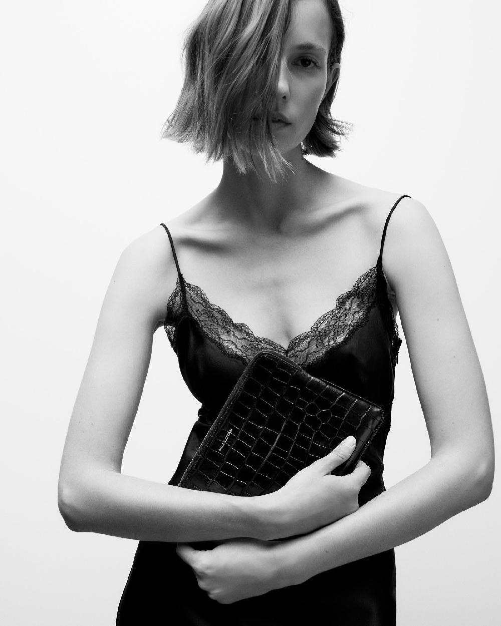 Nili Lotan DEBBIE CLUTCH BLACK