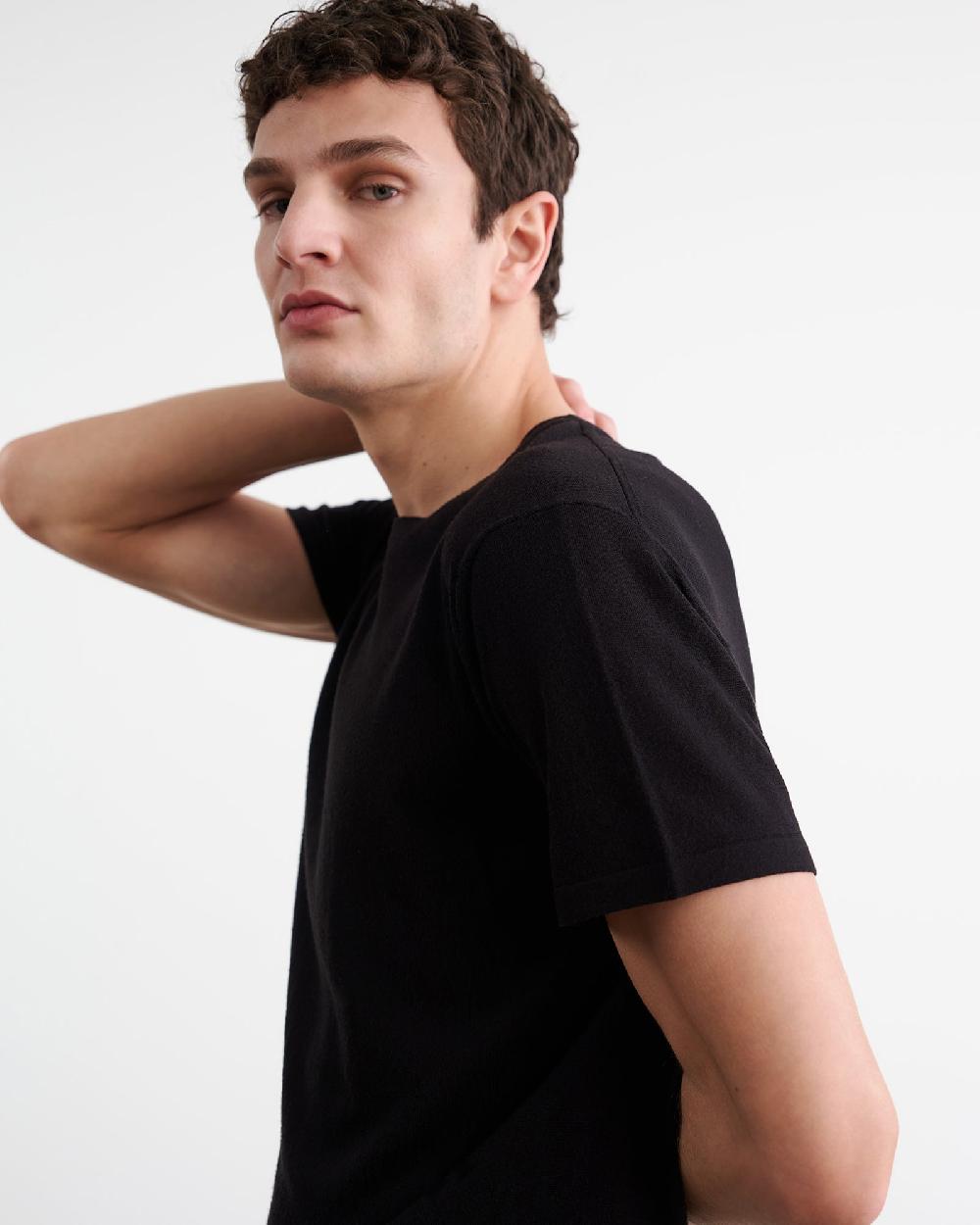 Nili Lotan DRAVEN SWEATER BLACK