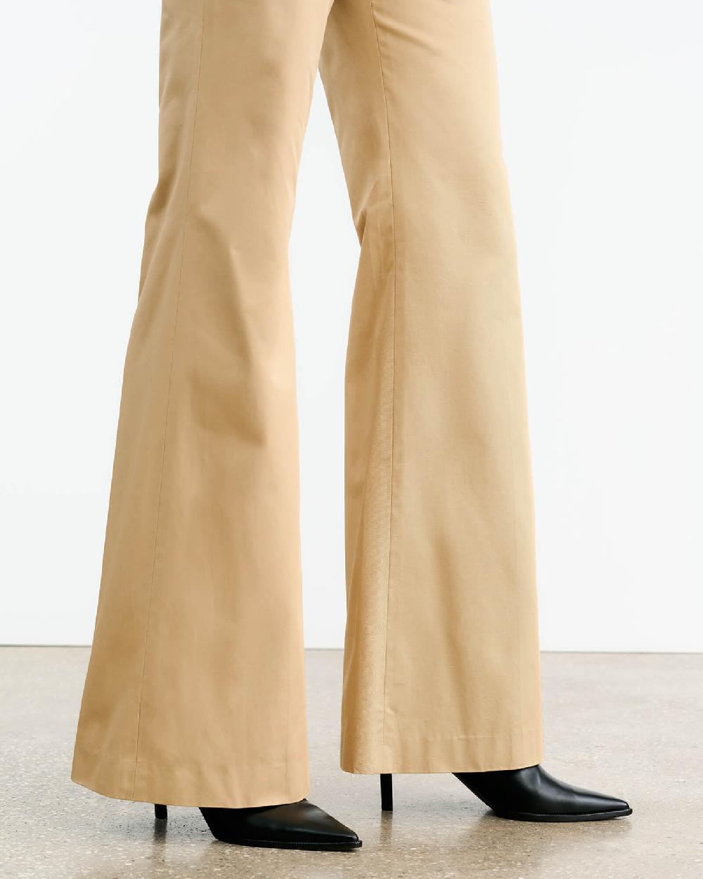 Nili Lotan EFFY COTTON PANT BLACK