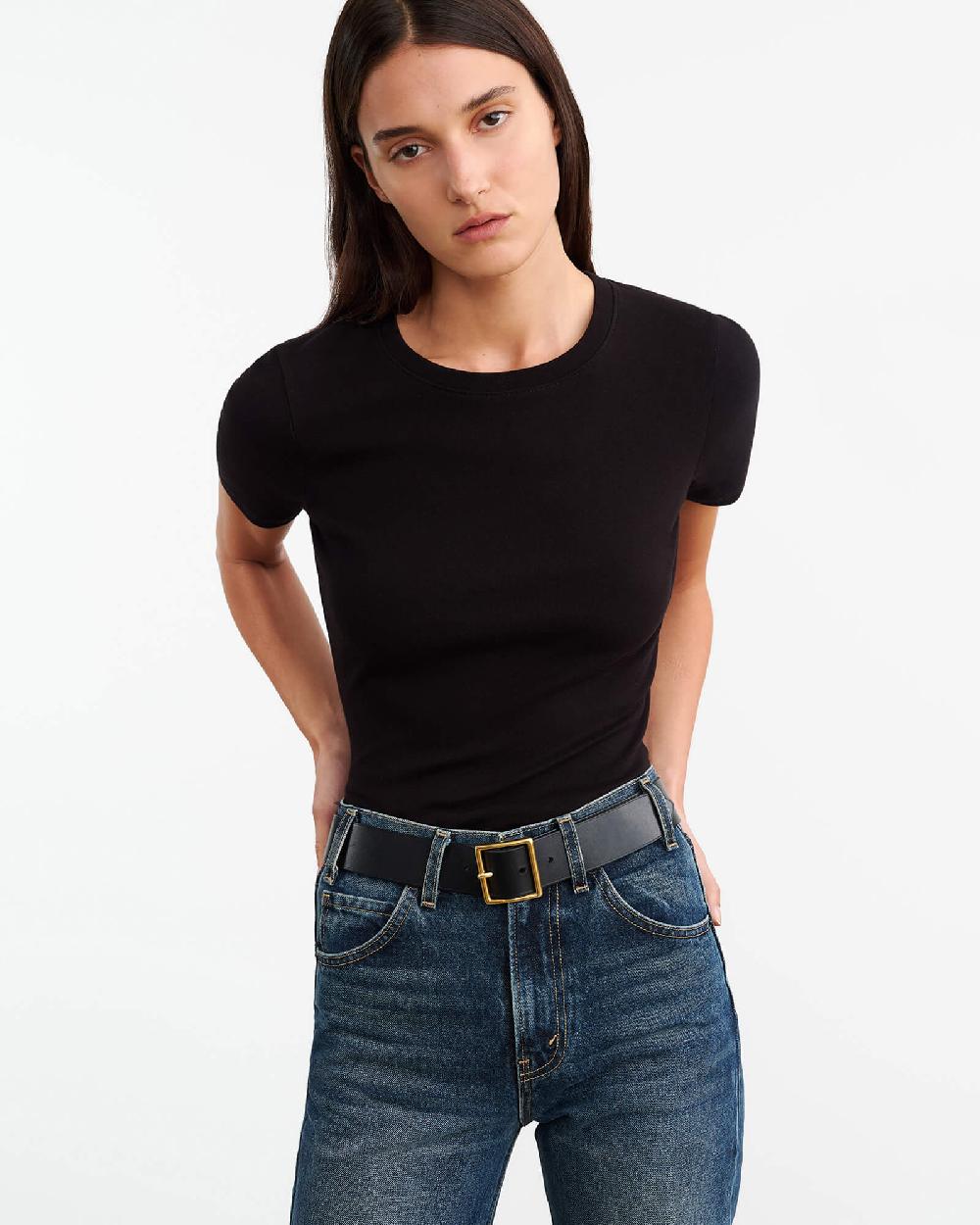 Nili Lotan ELIN TEE ARMY GREY