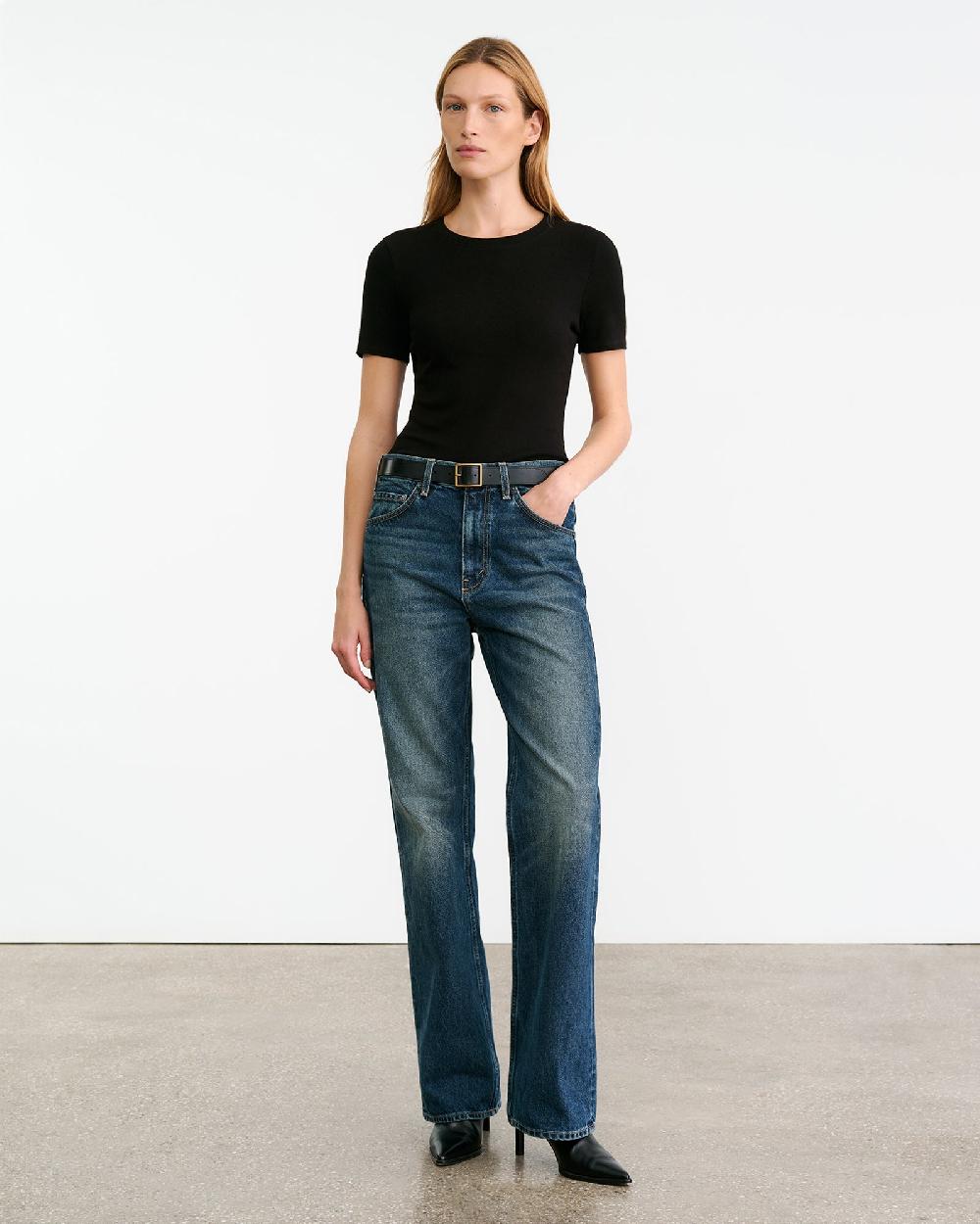 Nili Lotan ELIN TEE BLACK