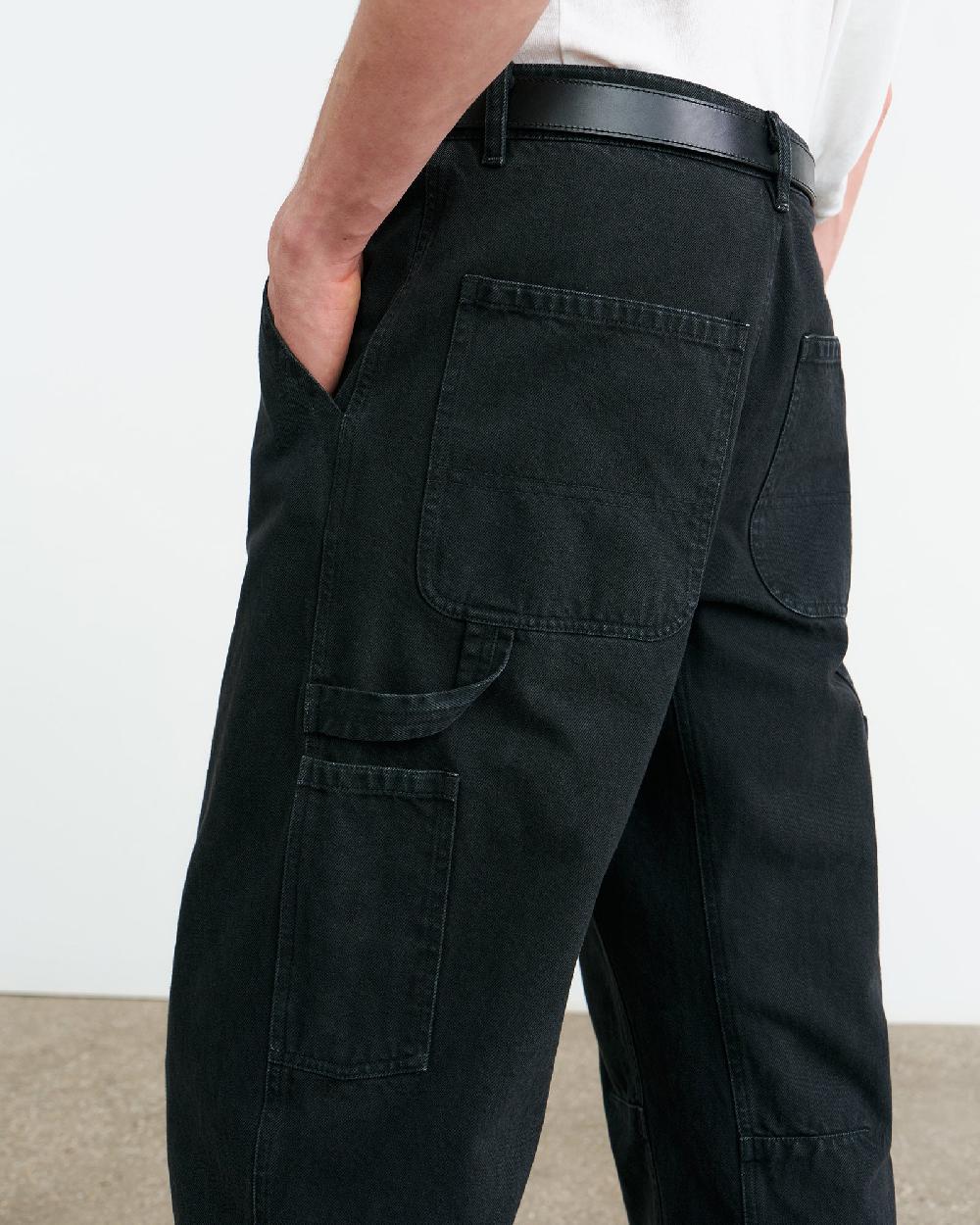 Nili Lotan EMIR COTTON PANT MIDNIGHT