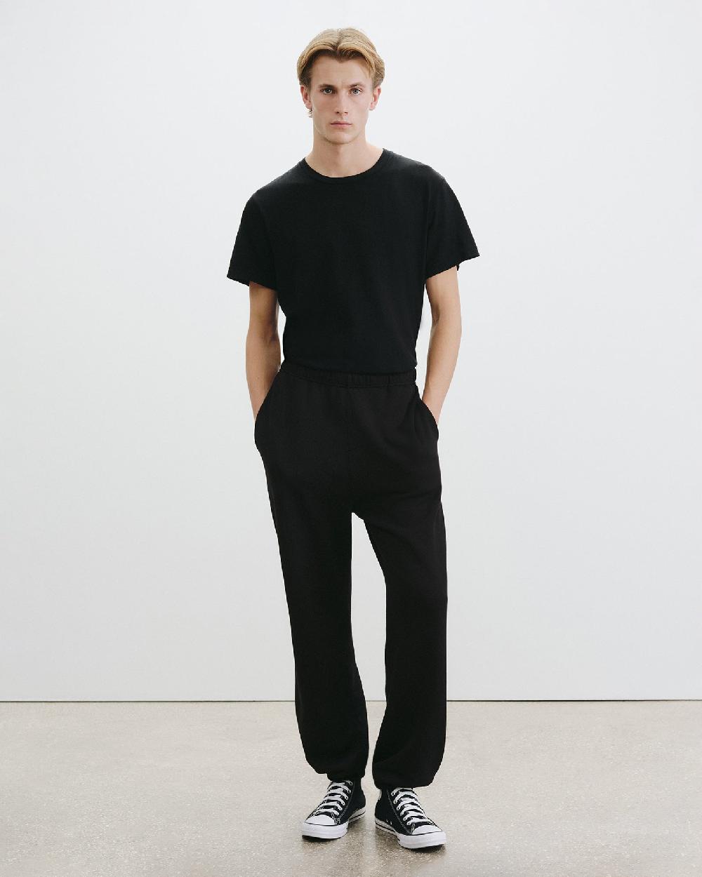 Nili Lotan ENLI SWEATPANT WASHED BLACK