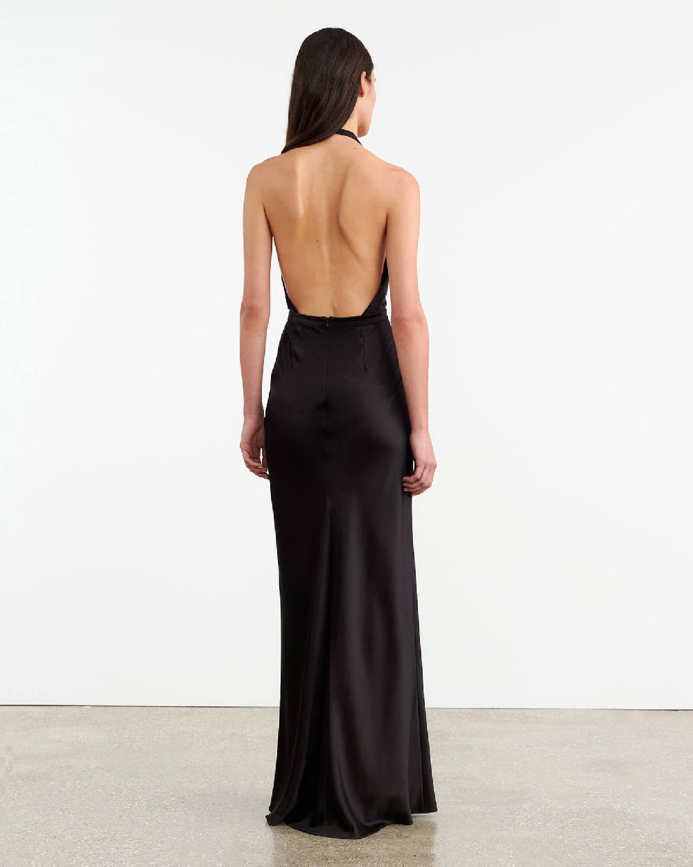 Nili Lotan ESSY SILK GOWN IVORY