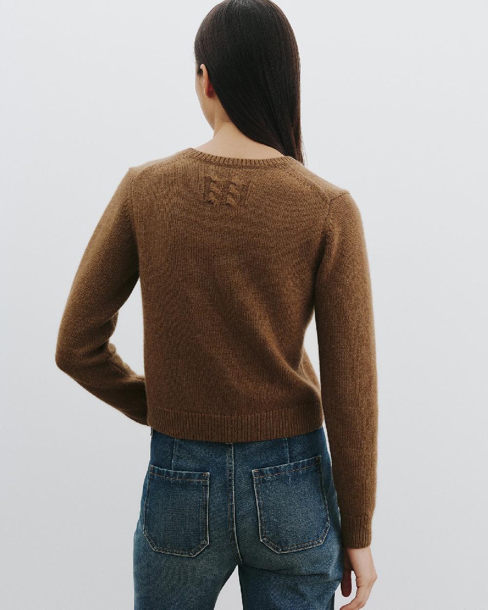 Nili Lotan EVERSTYN SWEATER IVORY
