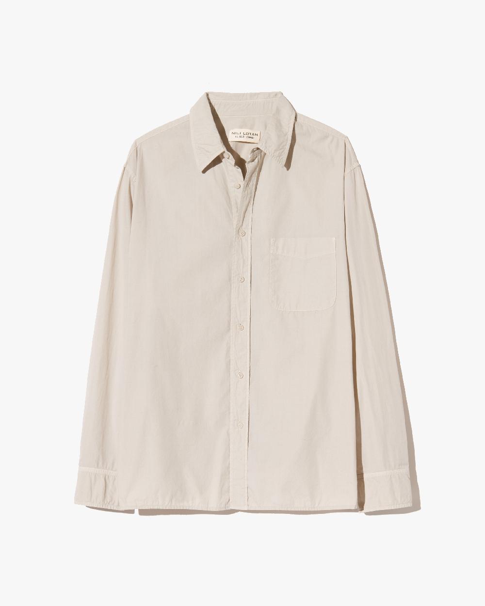 nili lotan FINN SHIRT GESSO