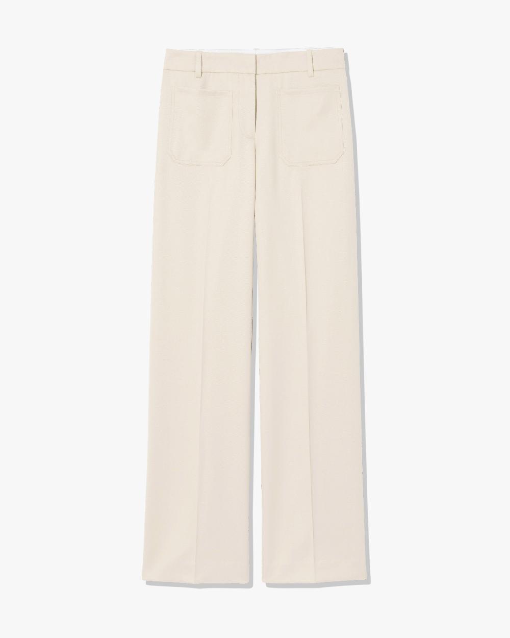 nili lotan FLORENCE COTTON PANT STONE