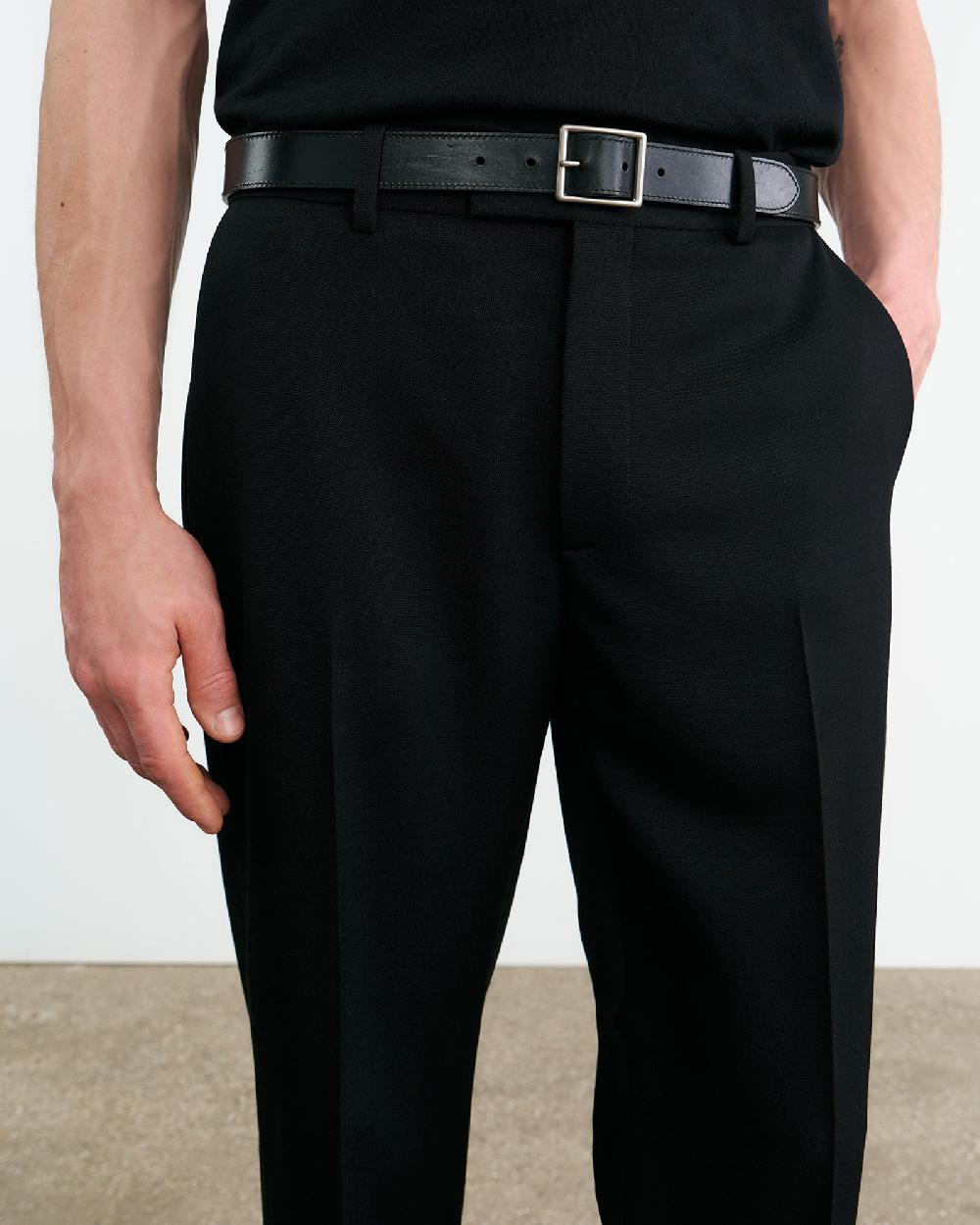 Nili Lotan FRITZ WOOL PANT BLACK