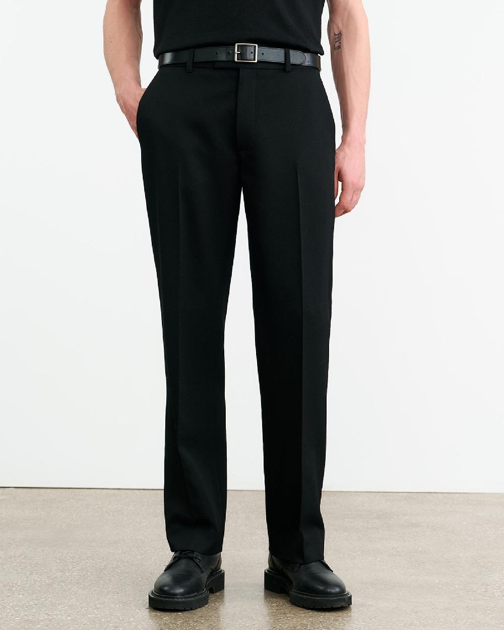 Nili Lotan FRITZ WOOL PANT BLACK