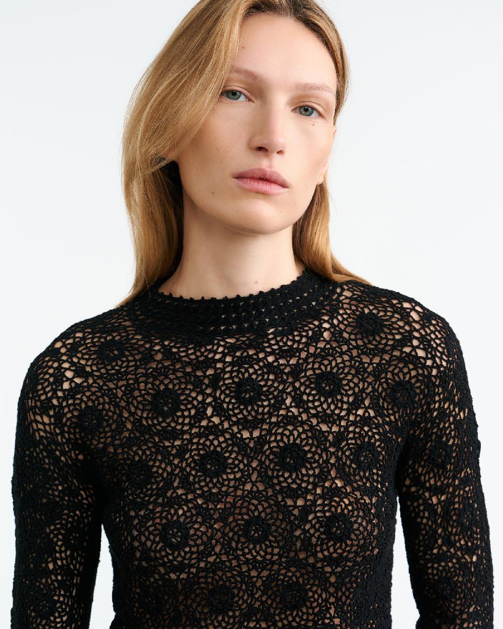 Nili Lotan GIBSON SWEATER IVORY