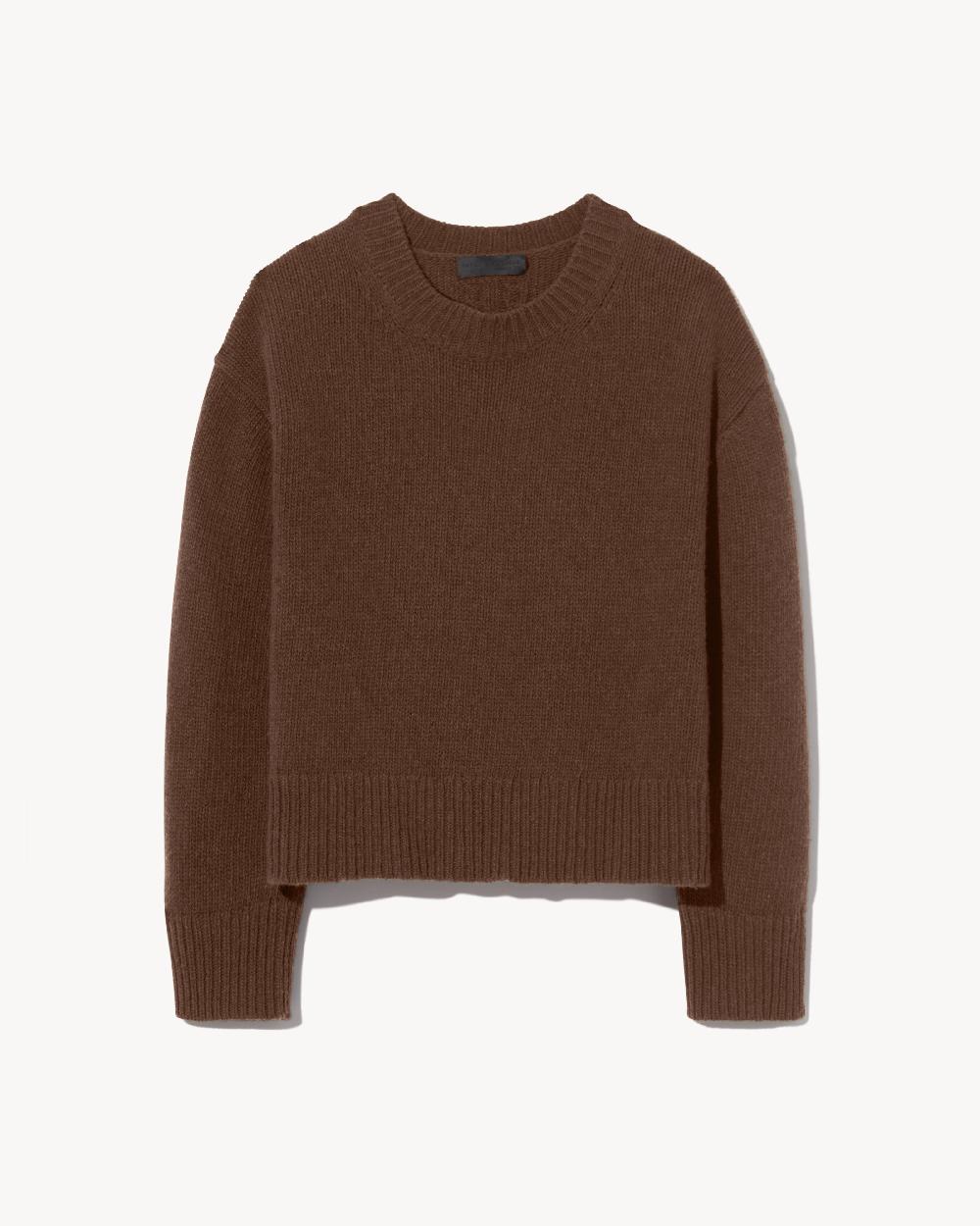 nili lotan HAISLEY WOOL SWEATER COCOA