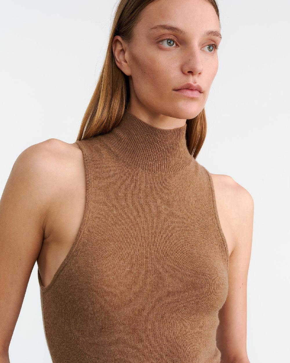 Nili Lotan HANSEN SWEATER TANK BARLEY