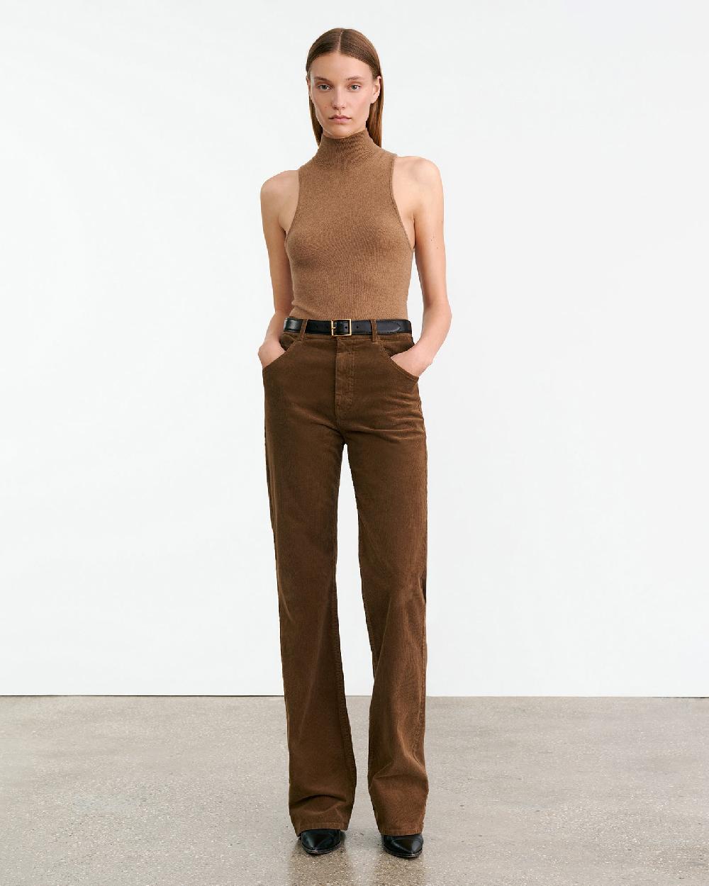 Nili Lotan HANSEN SWEATER TANK BARLEY