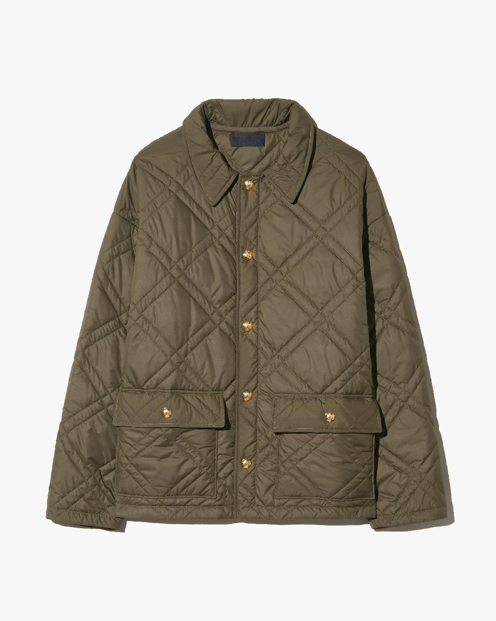 nili lotan HELAH QUILTED PARKA ARMY GREEN