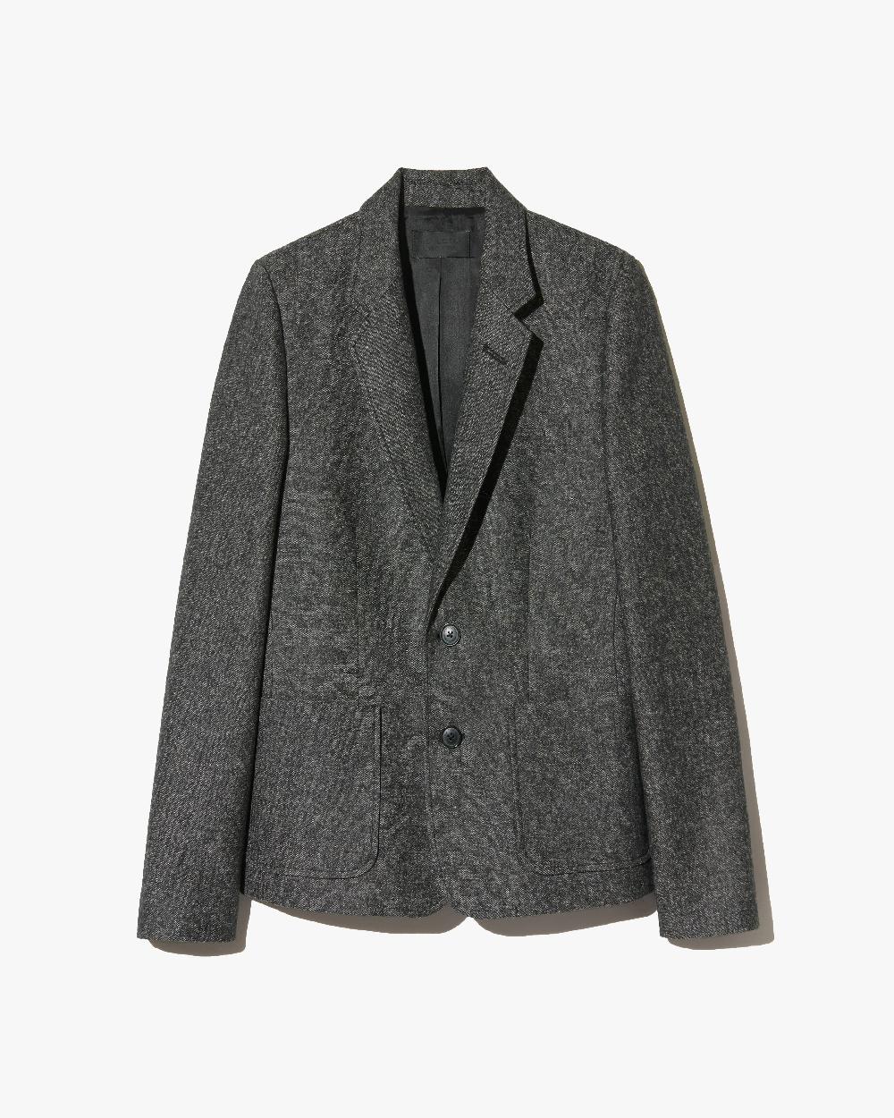 nili lotan HOLDEN BLAZER GRAPHITE DONEGAL