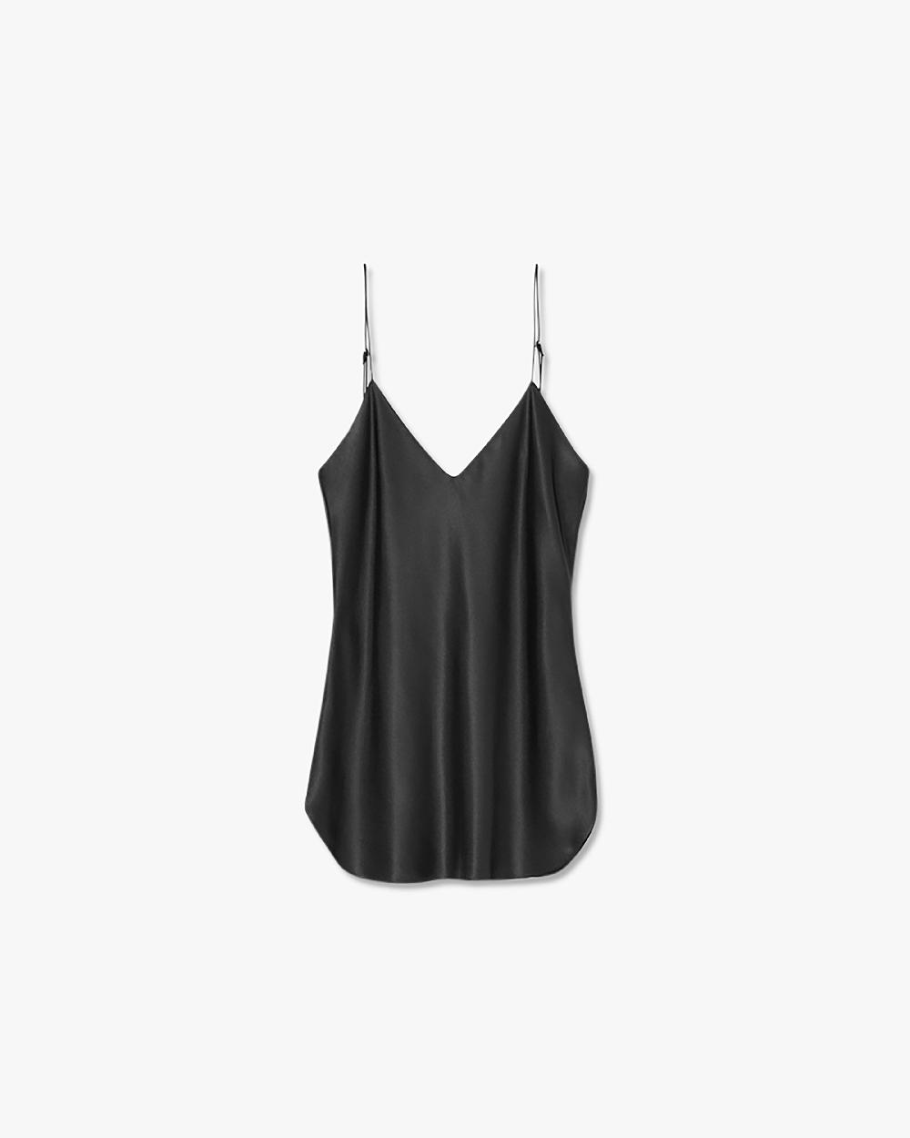 nili lotan ISABELLA SILK CAMI BLACK