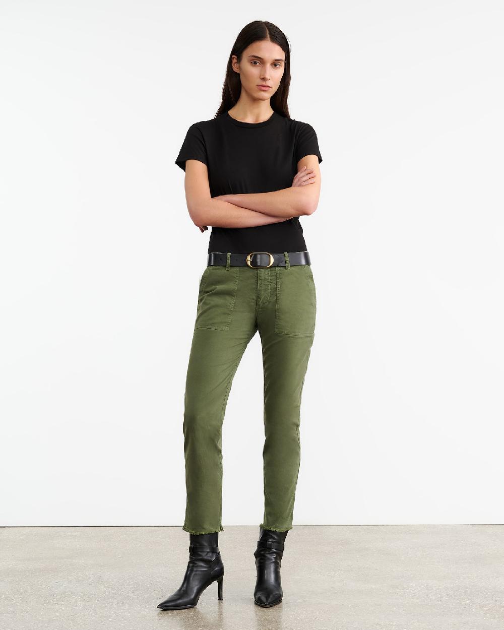 Nili Lotan JENNA COTTON PANT STONE